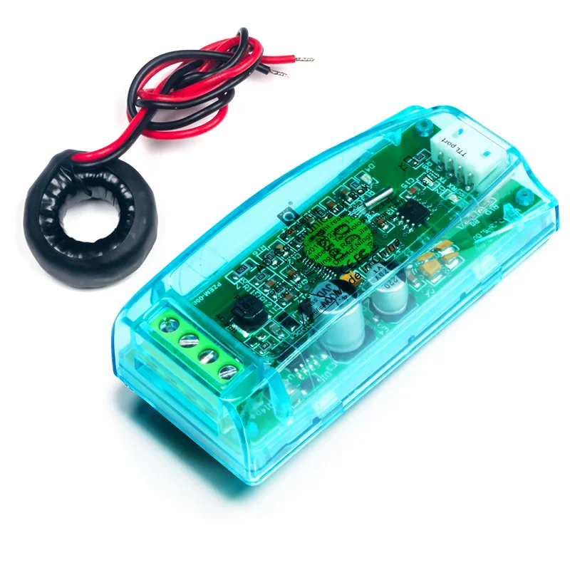 PZEM-004T 4.0 Version TTL Modbus-RTU Leistungsmesser kWh-Zähler AC Einphasig 100A Elektrischer Volt-Ampere-Frequenz-Leistungsfaktor-Tester Image