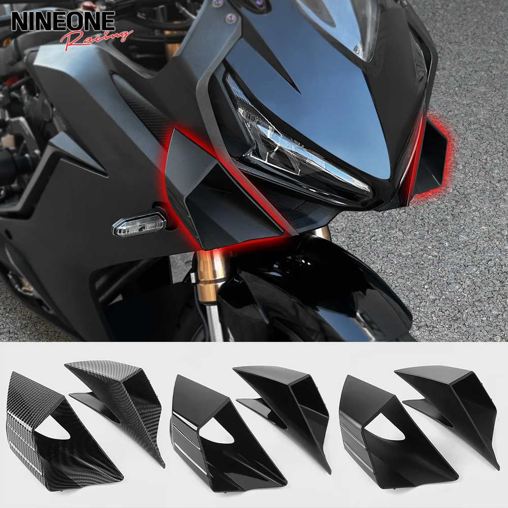 Für Honda CBR650R CBR 650R 2019-2023 Front Winglets Verkleidung Aero Winglet Seitenabdeckung Aerodynamischer Flügel CBR650R GSX250R GSX 250R Image