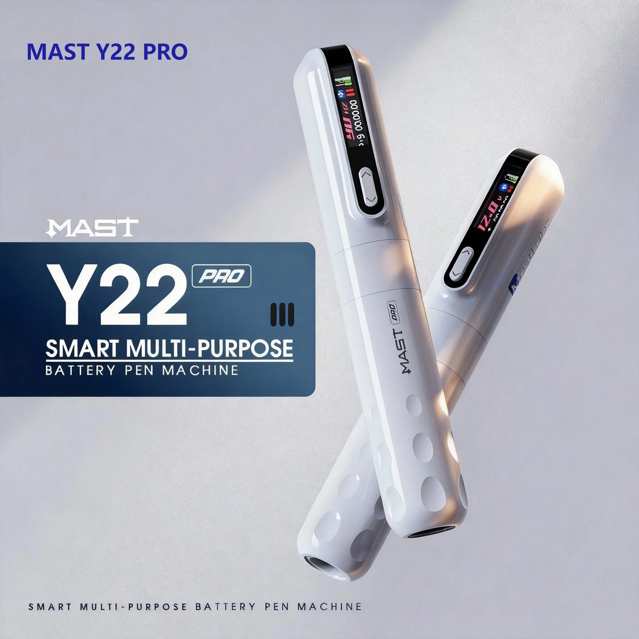 MAST Y22 PRO Kabellose Permanent Make-up Maschine Dual Modus Hub 3,0 mm Spannung 2-12V 126g für Augenbraue Lippe SMP PMU Körperkunst Arbeit Image