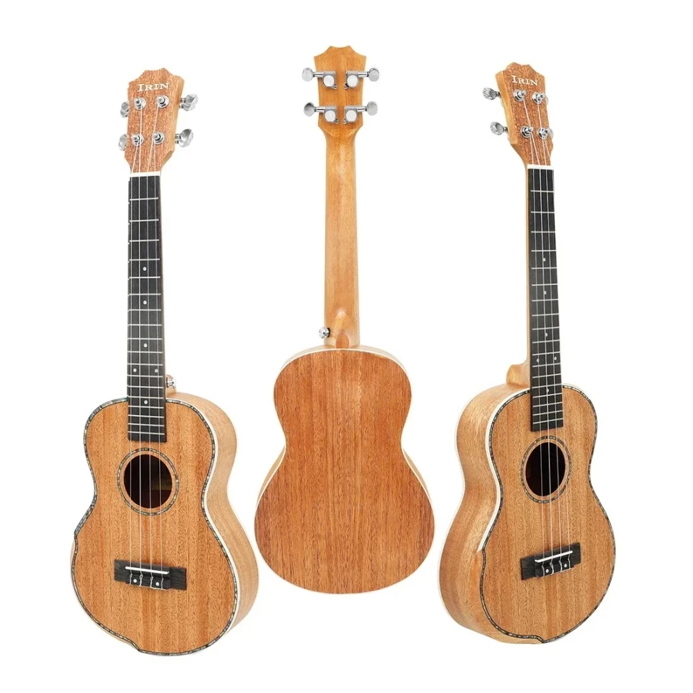 IRIN 26-Zoll-Ukulele-Gitarre, Armschutz, Mahagoni, Konzert, Hawaii-Ukulele mit Schwanzspitze, Geschenke, Guitarra-Musikinstrument Image