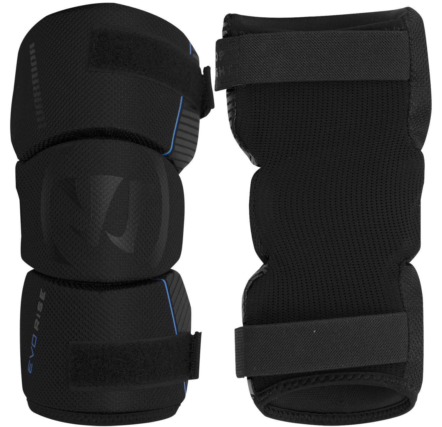 Warrior Evo Rise Youth Lacrosse Arm Pads Black