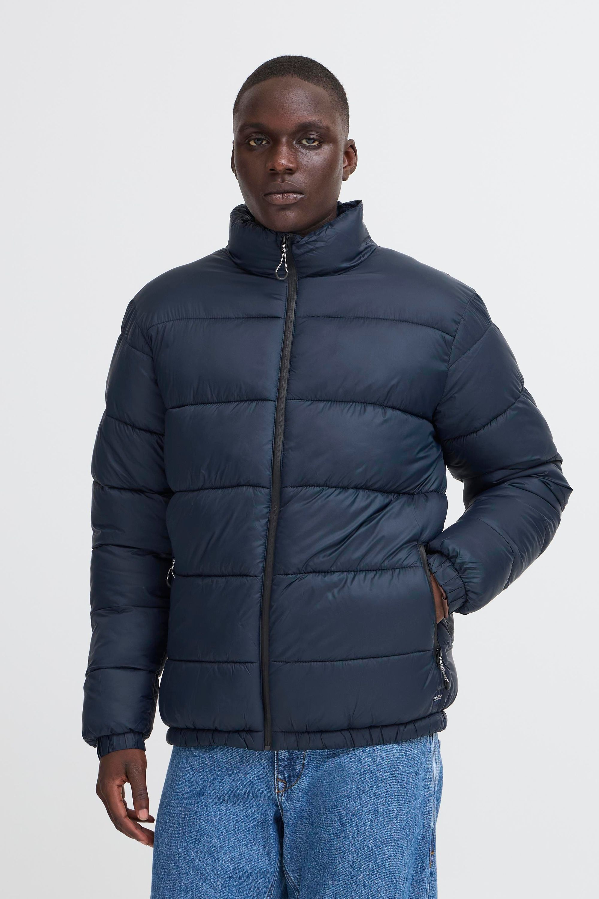 Steppjacke BLEND "BHeiden", Damen, Gr. XL, salute, Steppware, 100% Nylon, unifarben, Basic, normal normal, ohne Ausschnitt, elastischer Bund, Jacken Steppjacke, Wärmende Basic Winterjacke mit Taschen Image