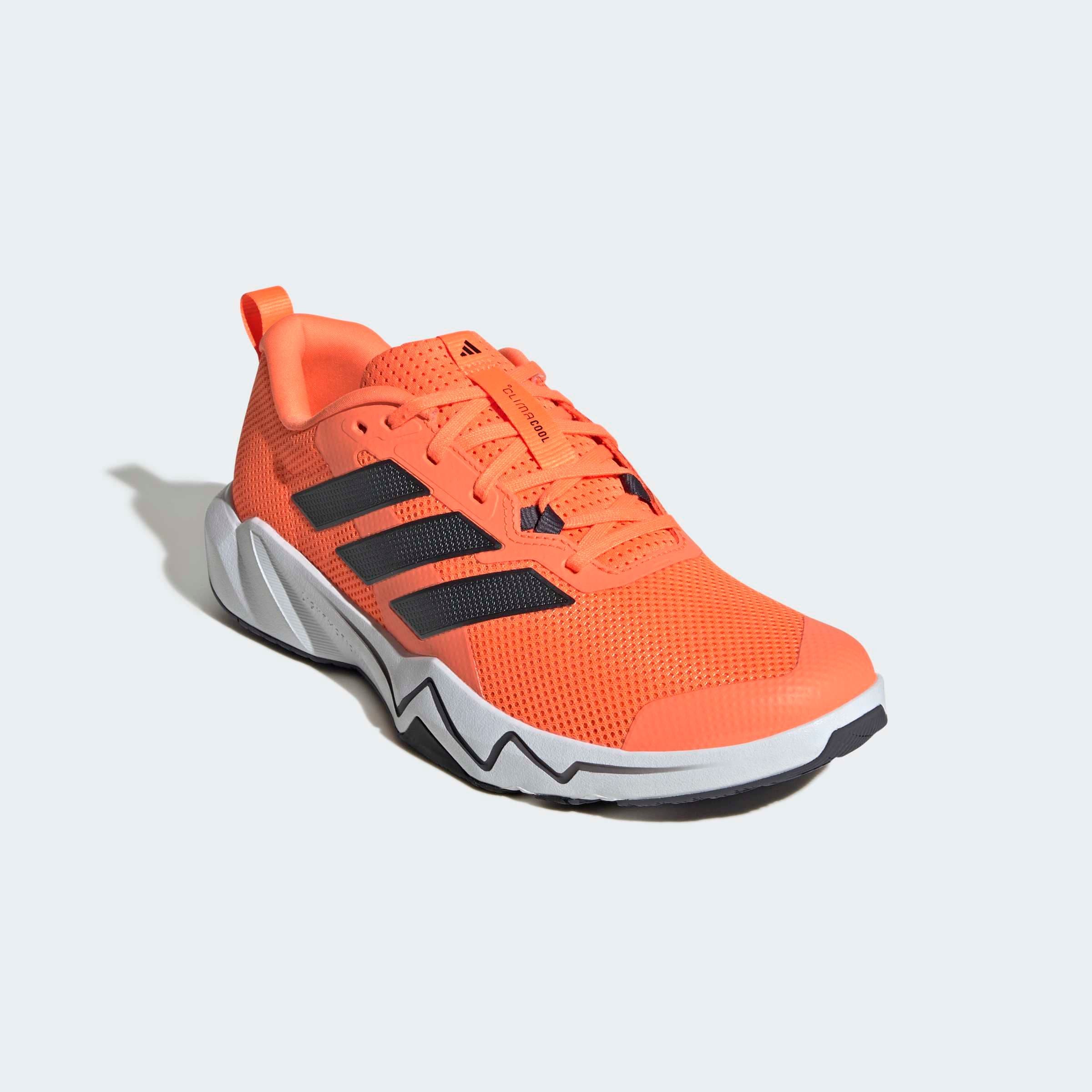 Trainingsschuh ADIDAS PERFORMANCE "RAPIDMOVE GO TRAINER M", Damen, Gr. 46, lucid orange, core schwarz, aurora onix, Textil, Schuhe