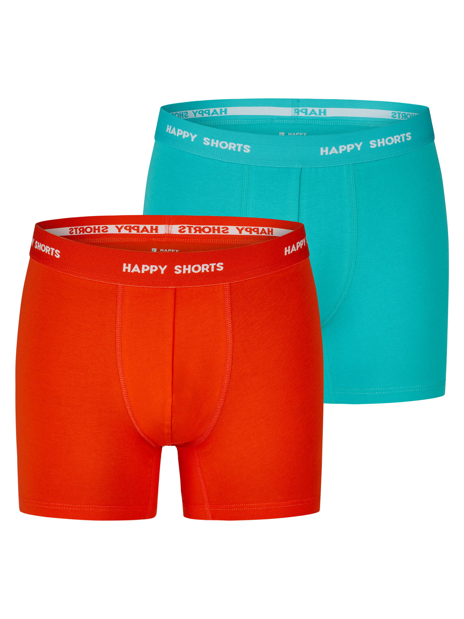 Happy Shorts Herren Retro Boxer Neon 2-Pack Retroshorts, Vintage Boxer, Image