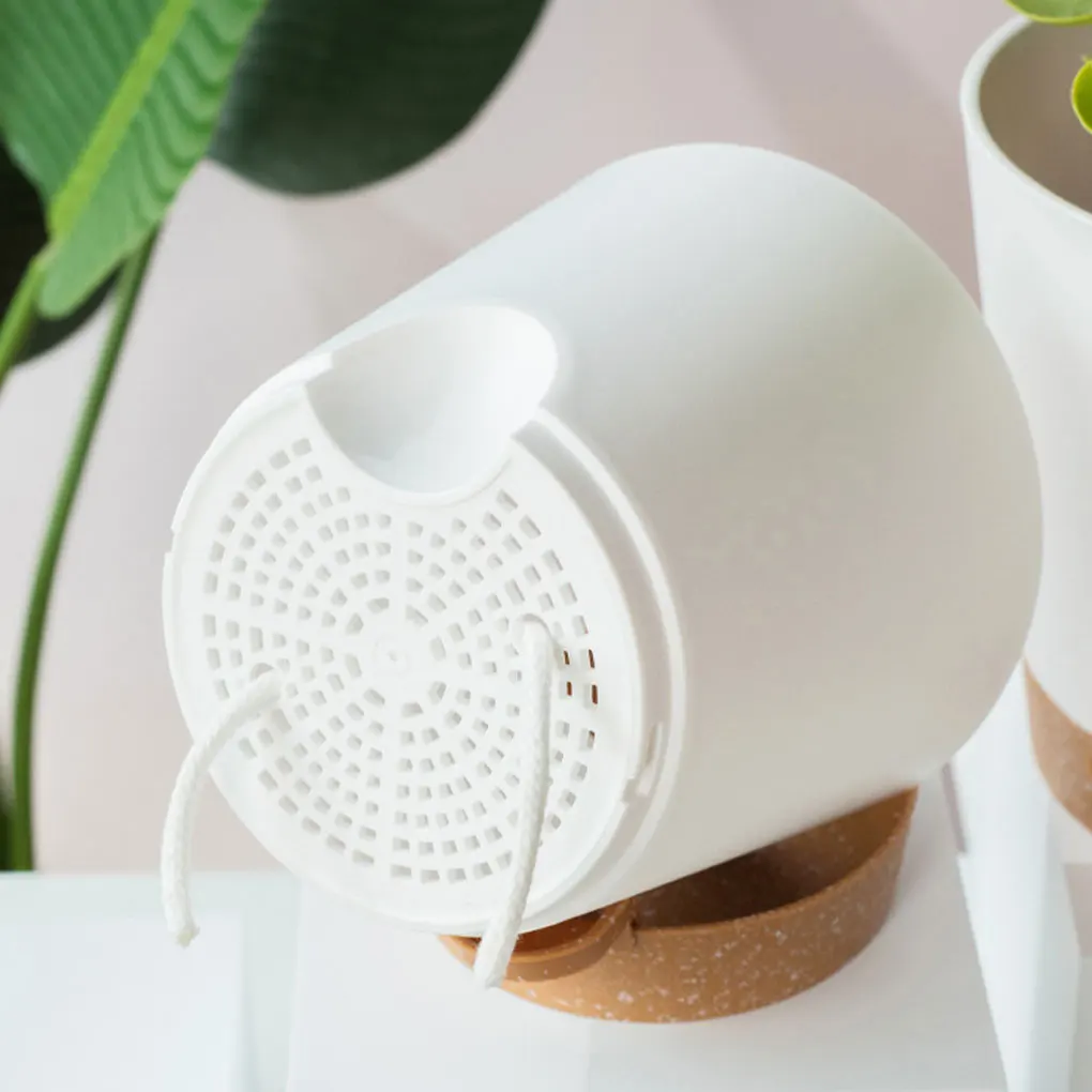 6 Stück/Lot Blumentöpfe für den Innen- und Außenbereich mit hervorragenden Entwässerungsfähigkeiten, leicht Image