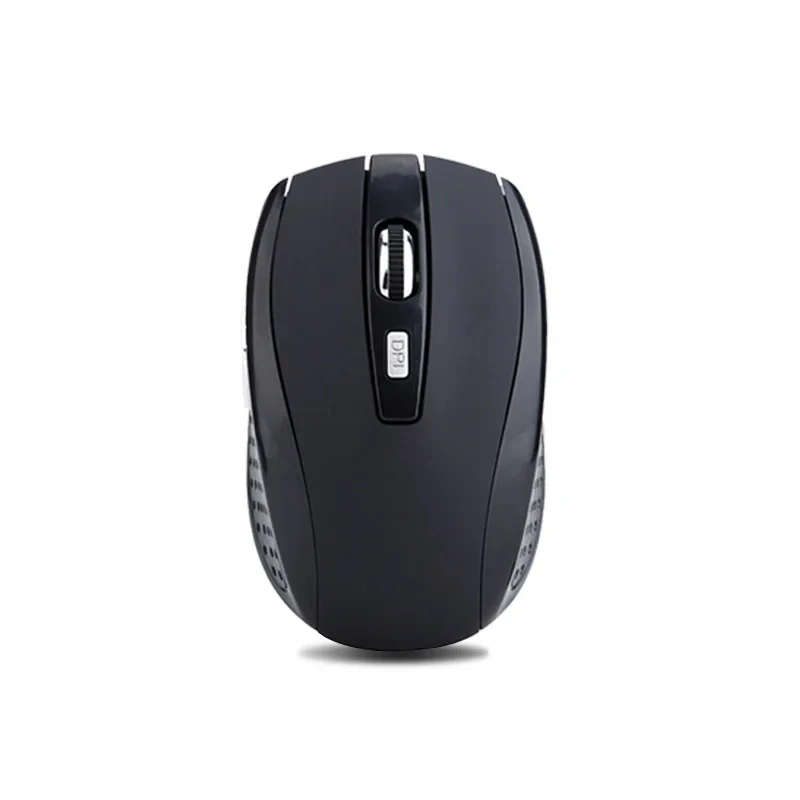 Drahtlose Maus Stille Maus 2,4G Tragbare Mobile Optische Büro Maus Einstellbar 800/1200/1600 DPI Stufen Für PC Laptop computer Image