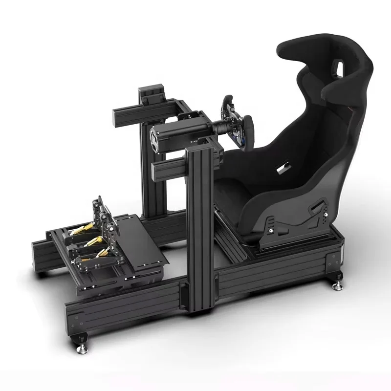 Sim Racing Rig Aluminiumprofil 4080T-Nutplatz Aluminiumprofil Sim Racing VR Game Motion Car Driving Simulator Image