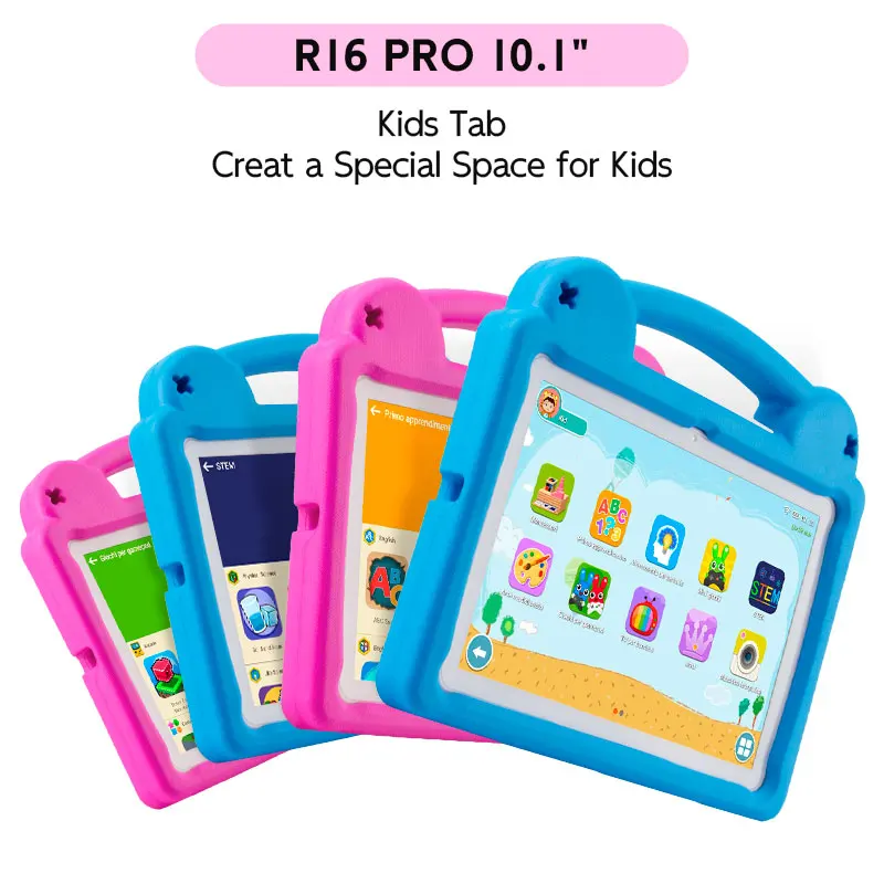 Paitanry Kinder-Tablet 10,1 Zoll Octa-Core CPU A523 2,0 GHz 8GB (4+4 Erweiterbar) RAM 64GB ROM HD-Display WIFI 6 Android 15 5000mAh Image