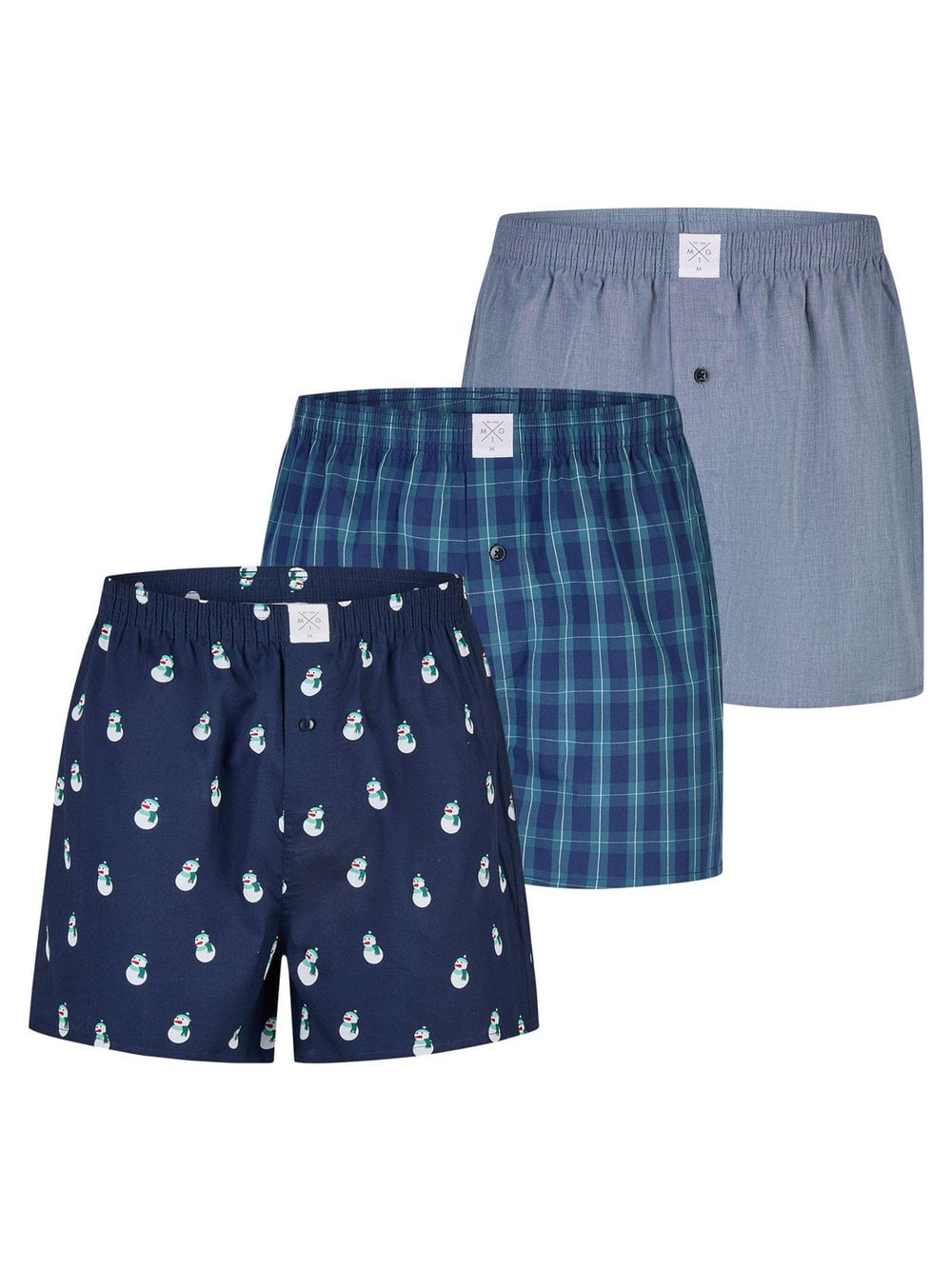 MG-1 Retro Boxer Herren mehrfarbig, L Image