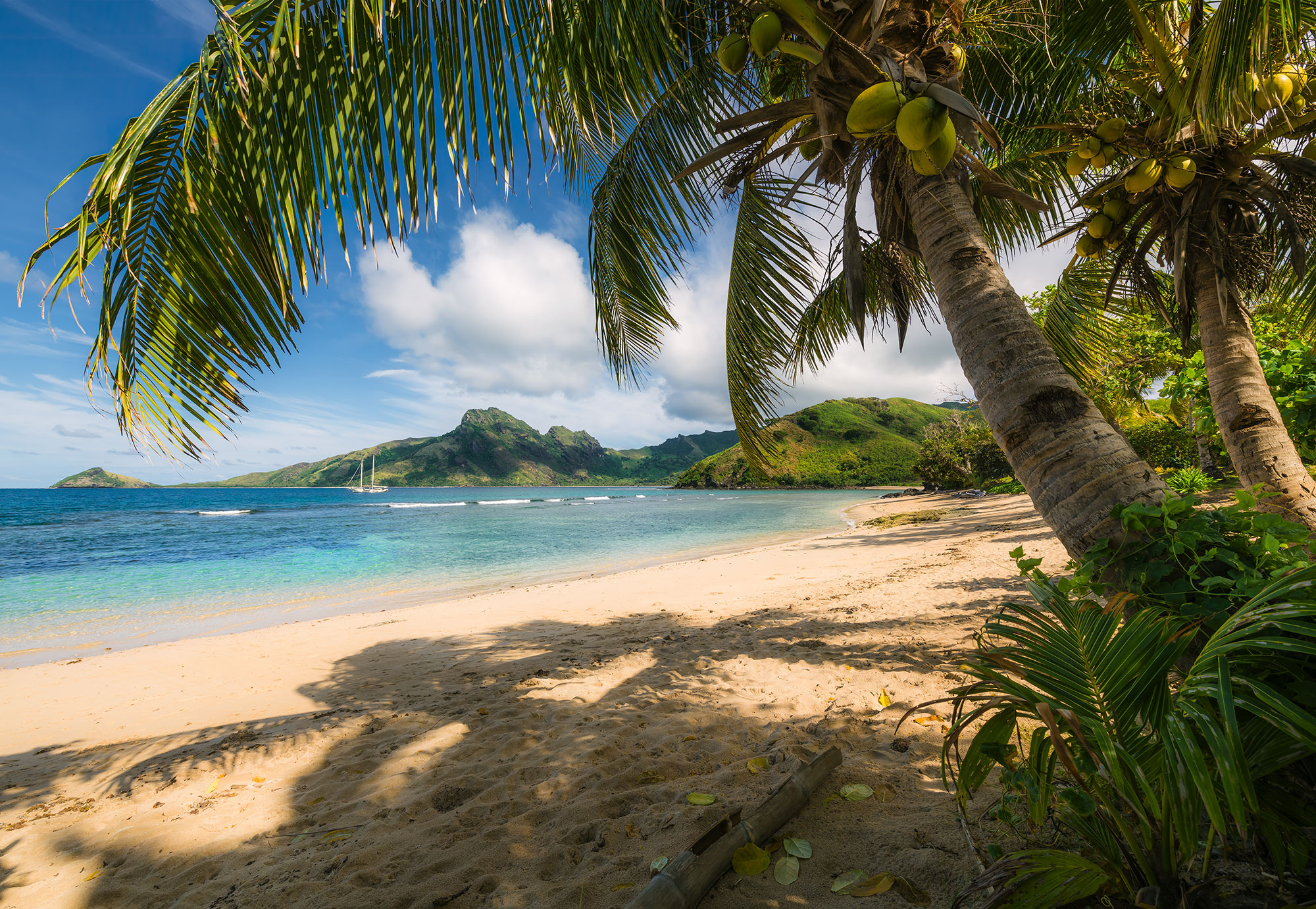 Fototapete KOMAR "Castaway - Größe 368 x 254 cm", bunt, B:368m H:254m L:254m, Papier, Tapeten, Wohnzimmer, Schlafzimmer