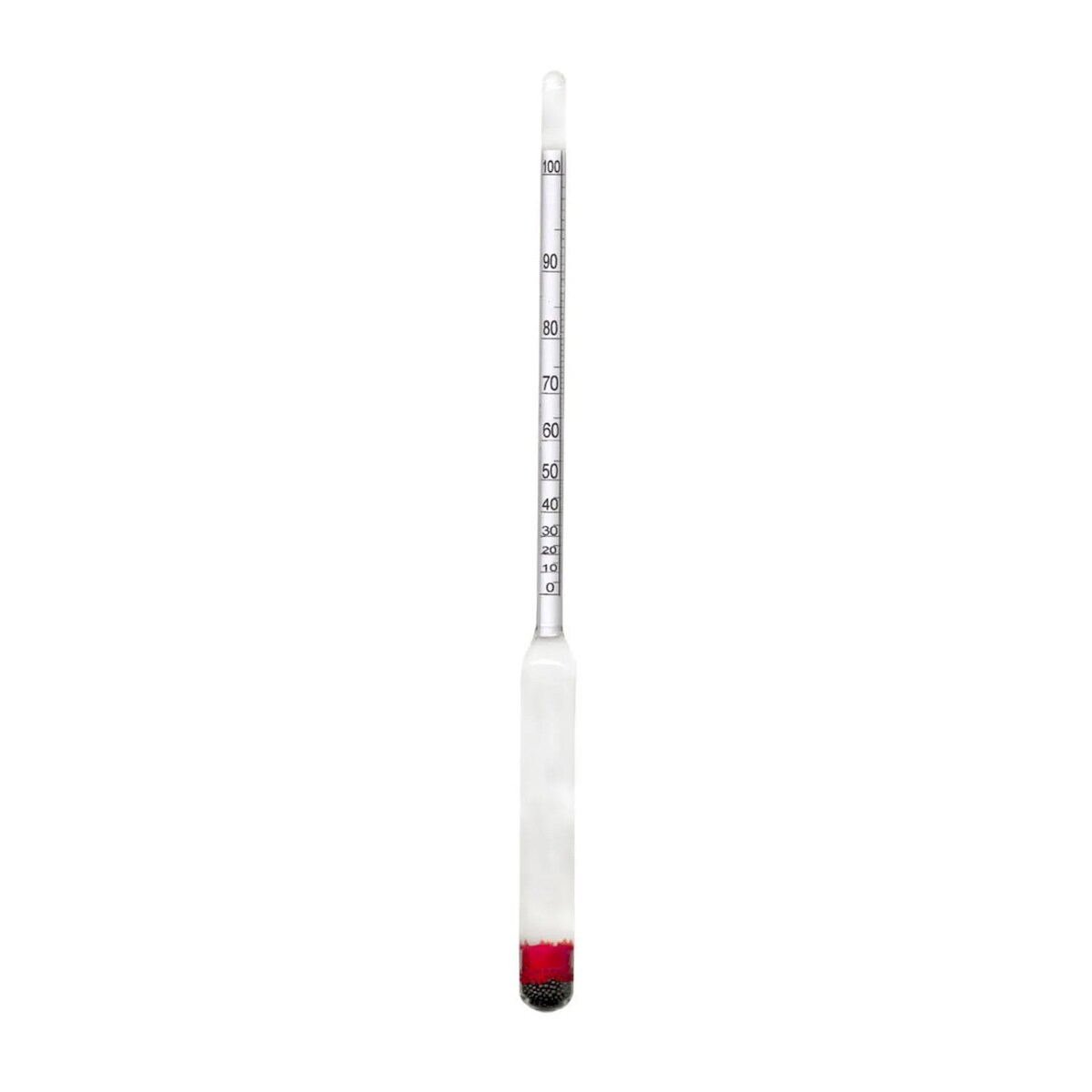 Alkoholmessgerät, Alkoholmeter, Alkoholspindel (0-100%) für Spirituosen & Liköre Image