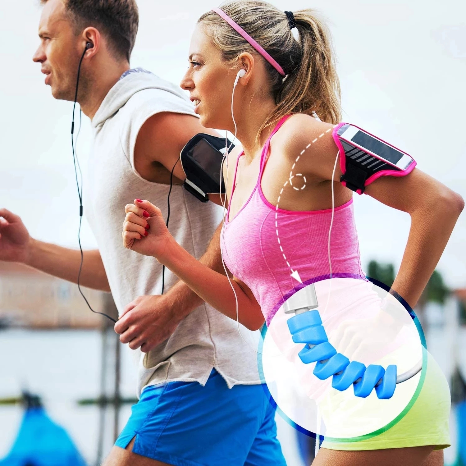 USB Charger Spiral Cable Saver Management Cover For Earphone Mouse Cord Protector 10pcs grey