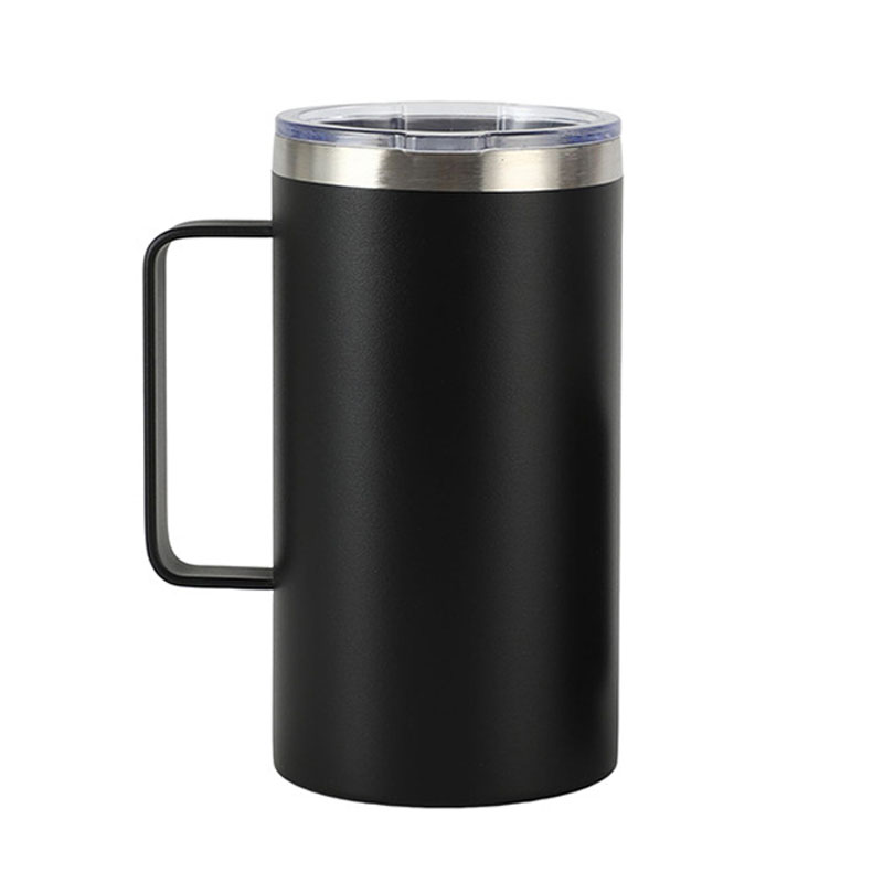 Stainless Steel Coffee Mug, Leak Proof Thermos, Insulated Travel Mug With Handle, Thermal Vacuum Flask Stainless Steel Coffee Mug, Leak Proof Thermos, Insulated Travel Mug With Handle, Thermal Vacuum Flask