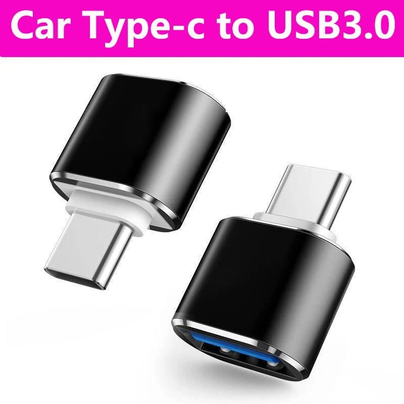 Type C To USB A Mini Charging Adapter For Car Use Type C To USB A Mini Charging Adapter For Car Use