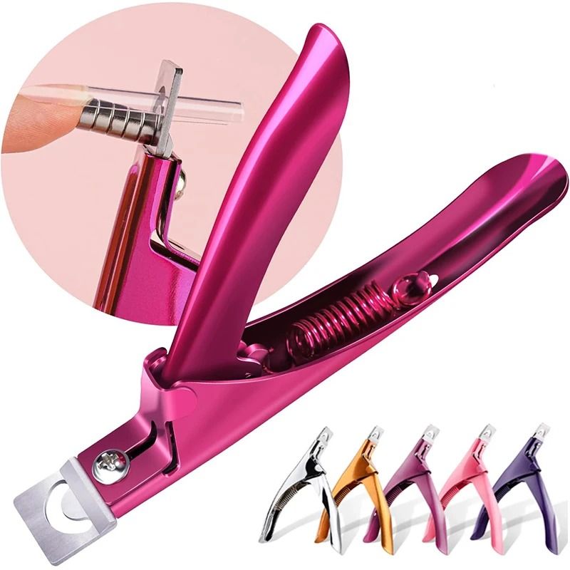 Professional Acrylic Nail Tip Cutter gold