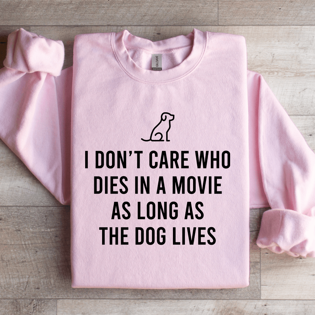 I Don't Care Who Dies In Sweatshirt 3XL Black