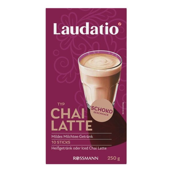 Laudatio Getränkepulver-Sticks »Chai Latte - Schoko« 10 Portionen braun Image