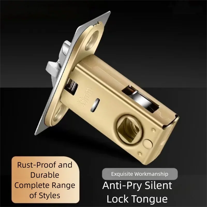 Innentür-Riegel ohne Schlüssel, Einstecktür-Rohrzylinder, universelles Zubehör, mehrere Spezifikationen sind verfügbar