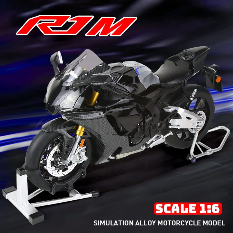 Spray 1:6 Yamaha YZF-R1 YZFR1 Legierung Metall Druckguss Modell Motorrad Hohe Simulation Hause Trendy Ornamente Sammlung Hobby Geschenke