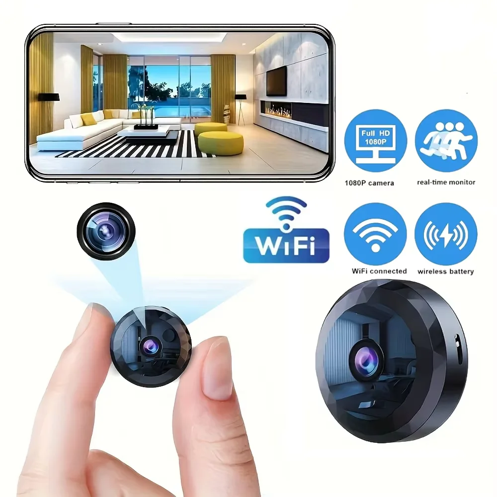 A11 Drahtlose Kamera Mini Wifi Überwachung 1080p HD Video Überwachungskamera Akku Bewegungserkennung Kamera Image
