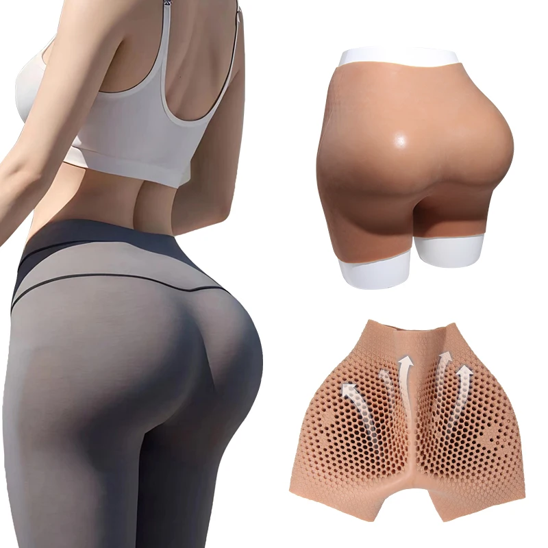 Große Silikon-Sexy-Gesäßverbesserung, Höhe von 3,5 cm dick, für Waben, Atmungsaktivität, Hüfthose für Frauen, Gesäß, Cosplay Image