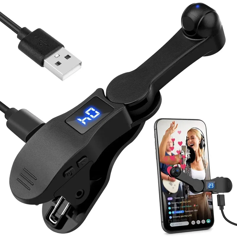 Neuer automatischer Bildschirmklicker für Smartphones, Apps, Video, Live-Streaming-Gadget, USB-Simulator, Smartphone-Spielbildschirm, Touch-Stative