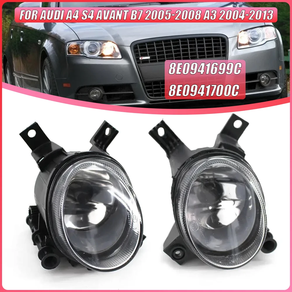 Sinistra Destra Auto Paraurti Anteriore Della Luce di Nebbia Lampade Per Audi A4 S4 Avant B7 2005-2008 A3 2004-2013 8E0941699C 8E0941700C Accessori Auto