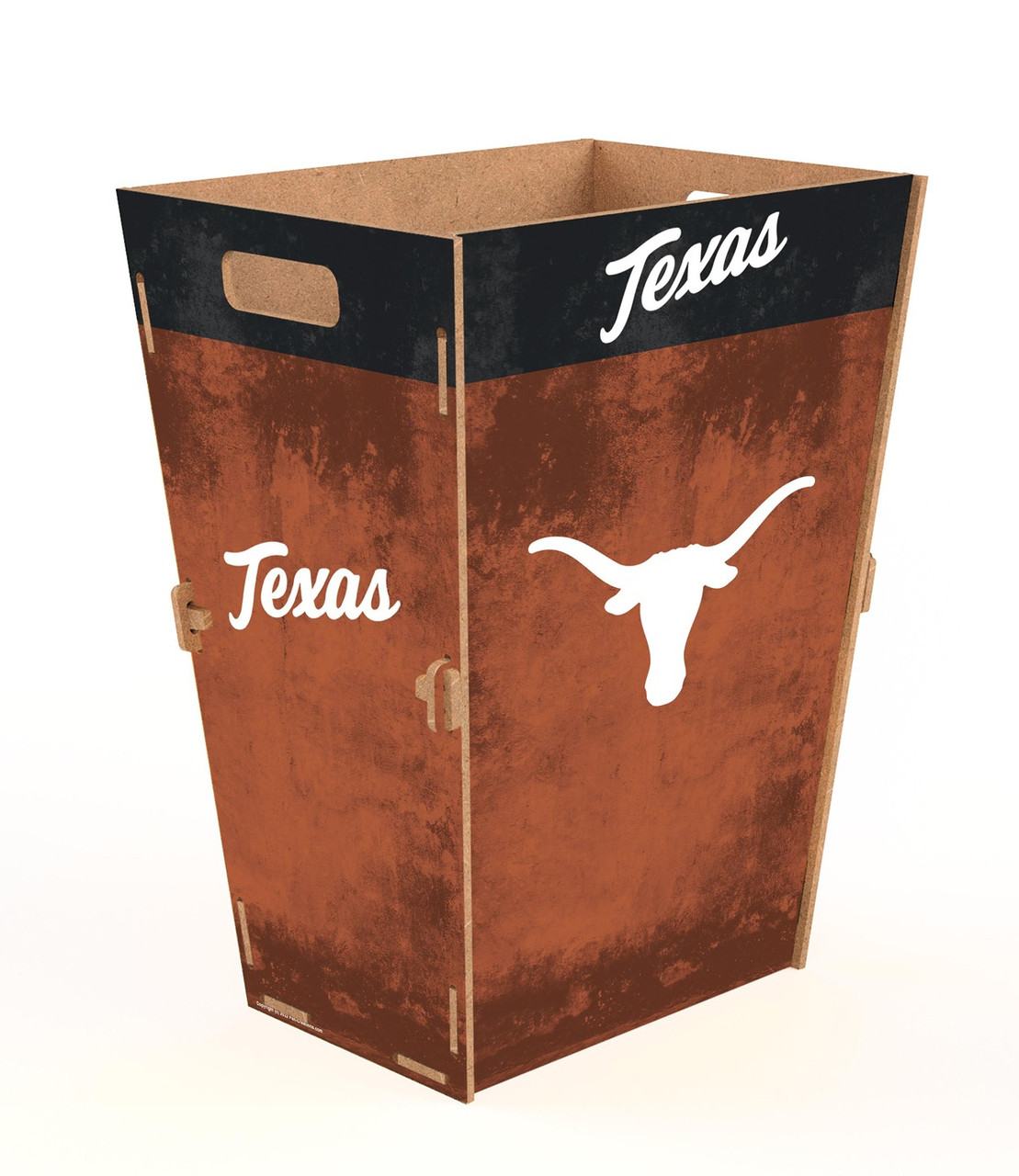 Texas Longhorns Team Color Trash Bin