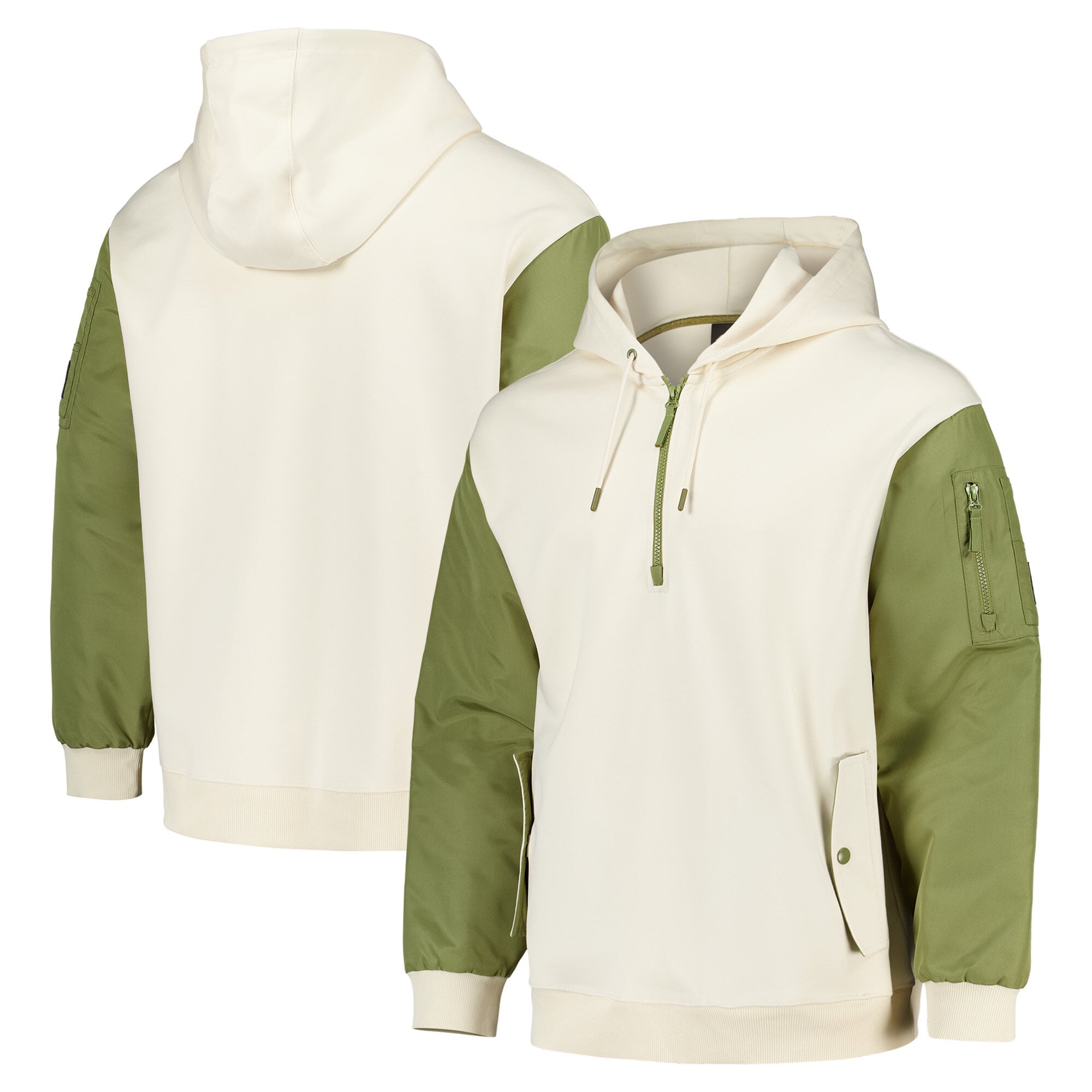 Sweat à capuche hybride à fermeture éclair quart de tour Formula 1 Elements - Homme Taille: S