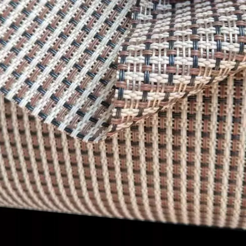 PVC Warterproof Verschlüsselung Teslin Mesh Stoff für DIY Outdoor Strand Liege Bürostuhl Atmungsaktiv Verschleißfest