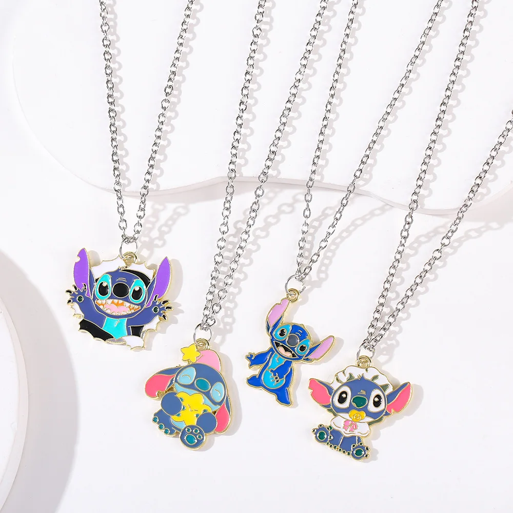 Collier Disney Stitch – Personnalisé, cadeaux de vacances à la mode, cadeaux d