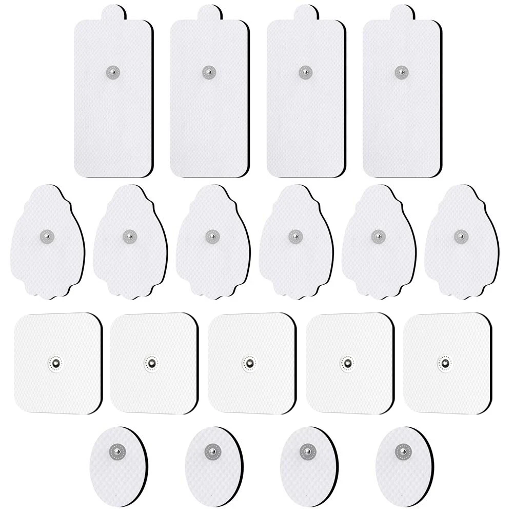 Physiotherapie Zehn Maschine Elektrode Patches Massage Körper EMS Akupunktur Muskel Stimulator Pad Leitfähigen Gel Therapeutischen Puls Image