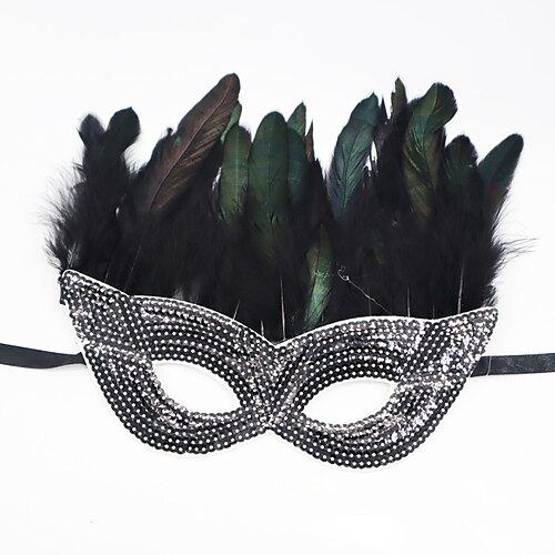 Mardi Gras 2026 Karneval Maske Cosplay Pailletten Erwachsene Damen Maskerade Karneval Party Leistung Festival Einfaches Karnevalskostüm Verkleiden Image
