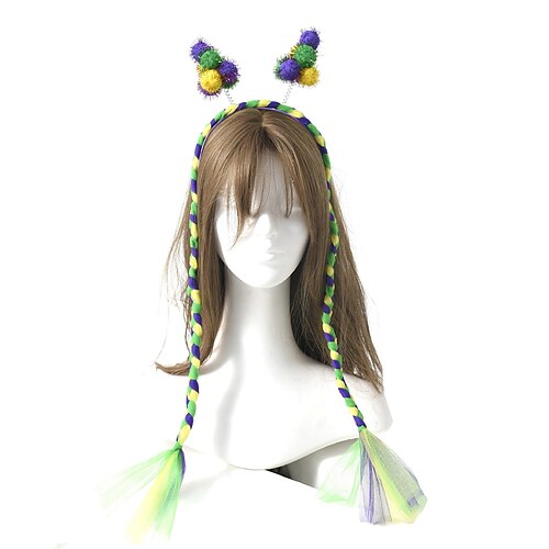 Mardi Gras 2026 Karneval Stirnband Cosplay Erwachsene Damen Maskerade Karneval Party Leistung Festival Einfaches Karnevalskostüm Verkleiden Image