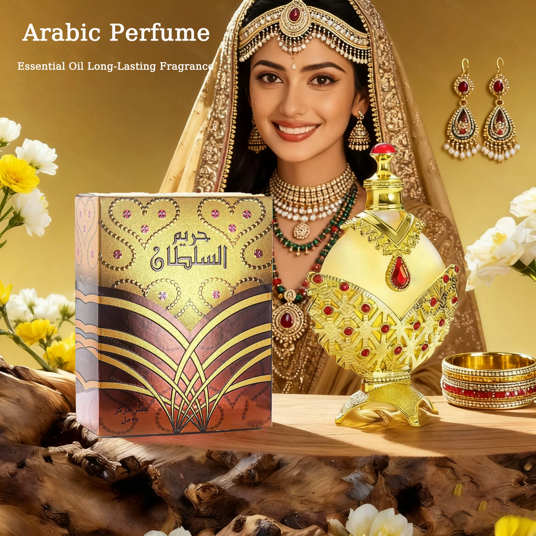 Arabic Pheromone Perfume Oriental Gold Concentrated Perfume Refreshing Fragrance Perfume Essential Oil Long-Lasting Fragrance
