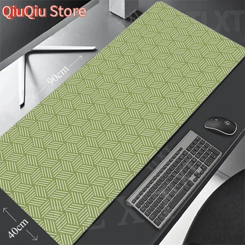 Büro-Mauspads, Tischmatten, Computer-Mauspad Company, großes Schreibtischunterlage, 120 x 55 cm, große Gamer-Mauspads, minimalistischer Mauspad-Teppich Image