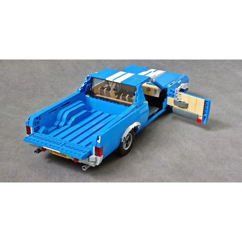 MOC-99324Blau Neue SportsCar Montage Spleißen Baustein Modell 1490Baustein Teile Kinder Geburtstag Bausteine ToyGift Image