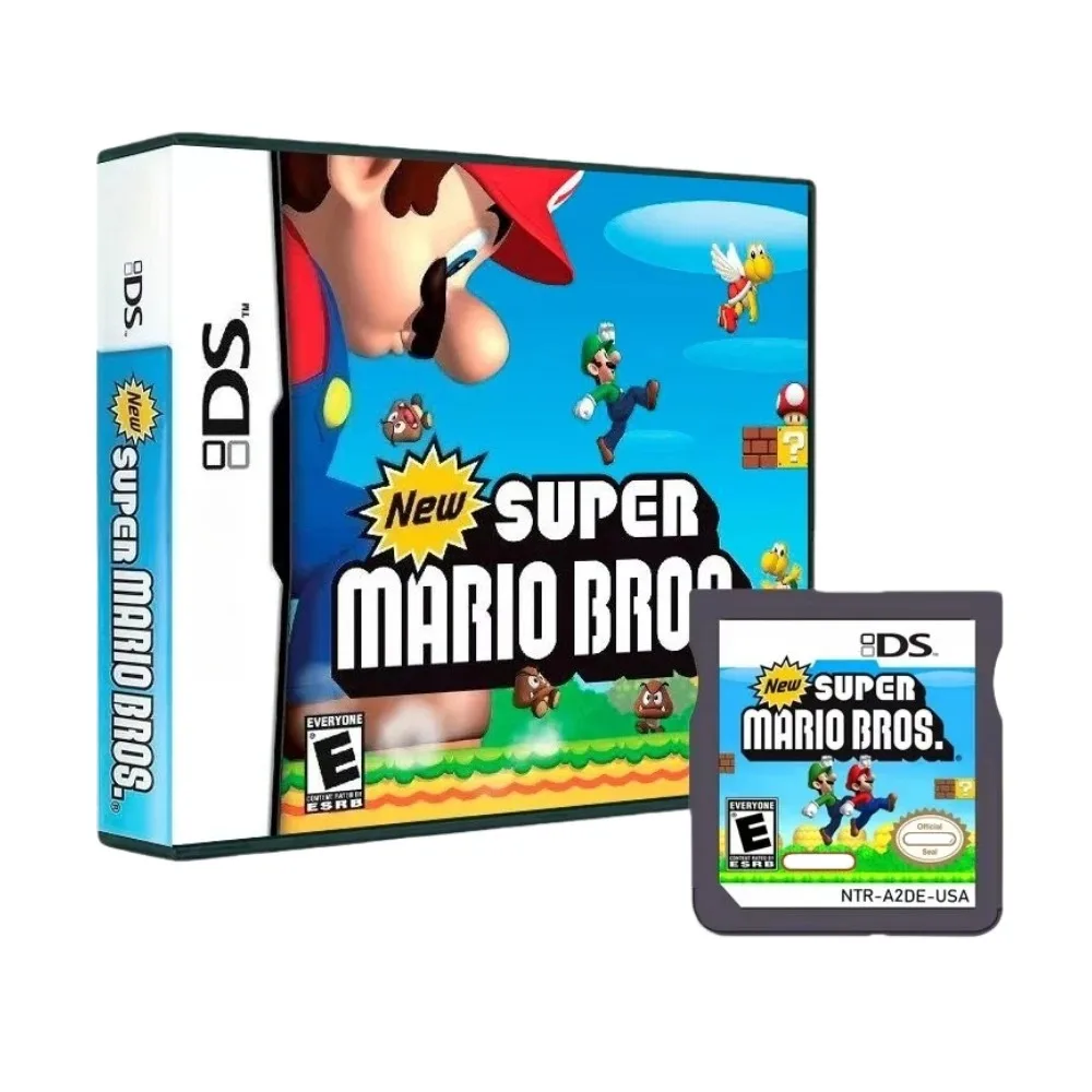 Carte de jeu chaude Mario Party Luigi Adventure EX Mario VS Donkey Kong 2 Version américaine carte de Console de jeu vidéo pour NDS 3DS cadeaux pour garçon
