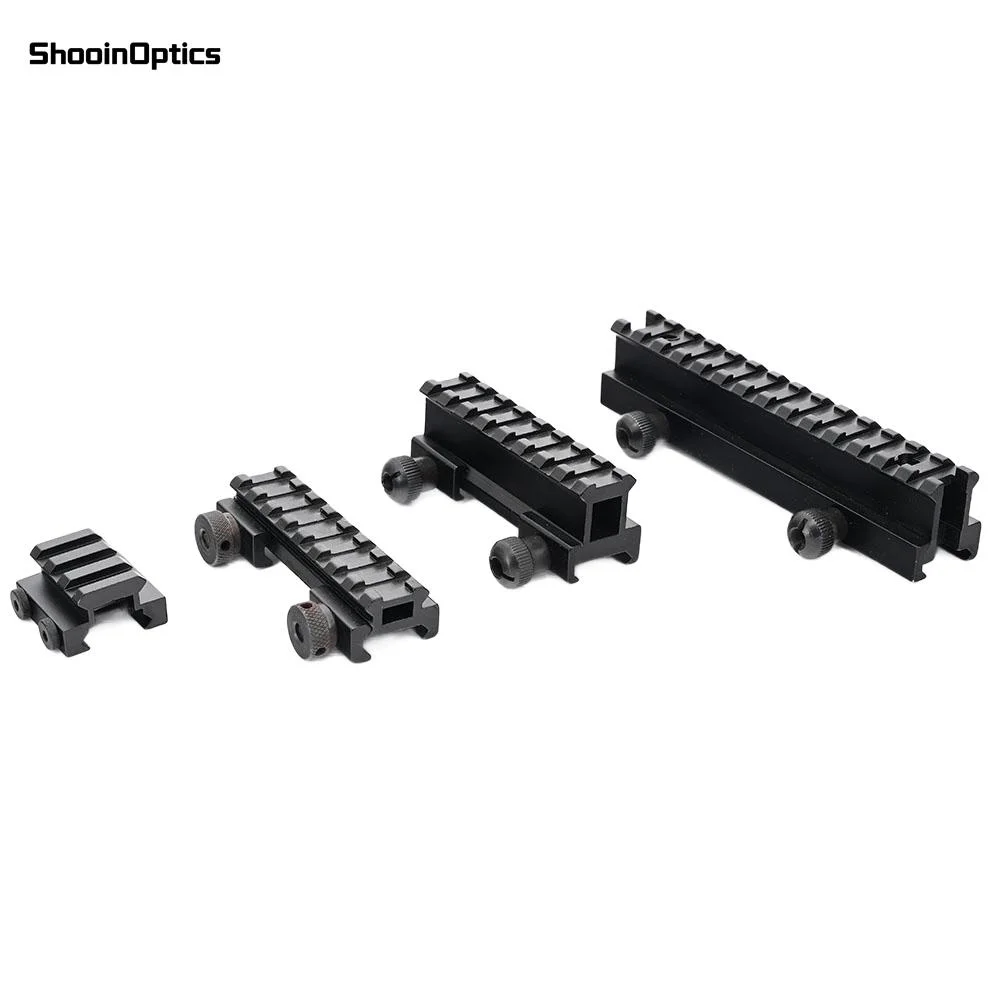 Aluminium-Erhöhungsschiene für Picatinny Weaver Optikadapter-Basis Image