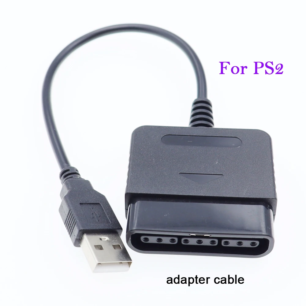 1PC USB Adapter Konverter Kabel für Sony PS2 GamePad zu PS3 PC USB Controller ohne Treiber