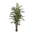 Nearly Natural 5 Bamboo Palm Artificial Tree