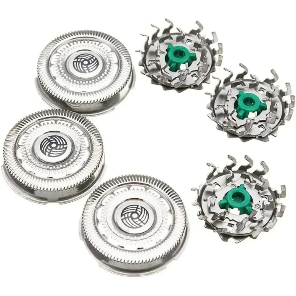 Hot 3/6Pcs für Scherköpfe Klingen Ersatz SH90/62 Serie 8000 S8950 9000 S9000 S9011 S9021 S9031 S9041 S9111 Zubehör Image