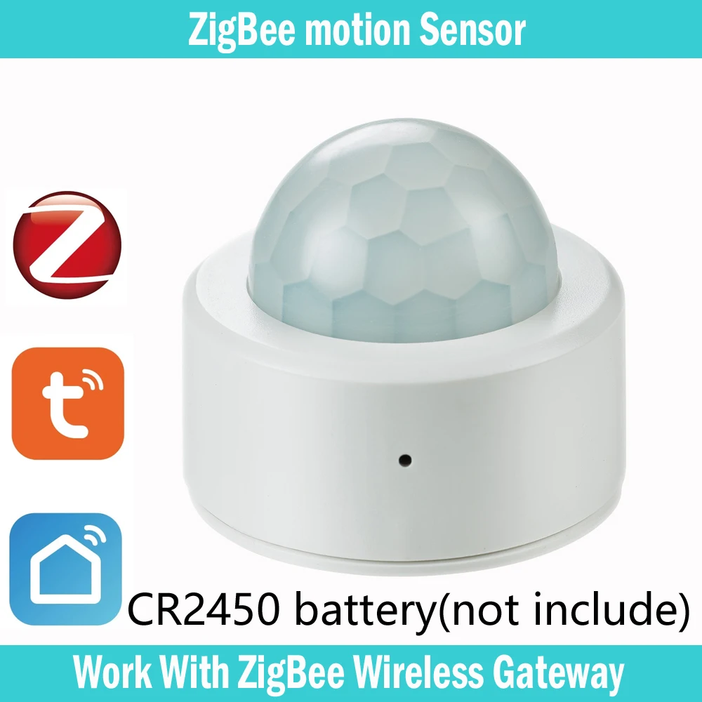 Tuya Zigbee Menschen Motion Sensor Smart Home PIR Motion Sensor Detektor Sicherheit Smart Leben Funktioniert Mit Alexa Google Home Gateway Image