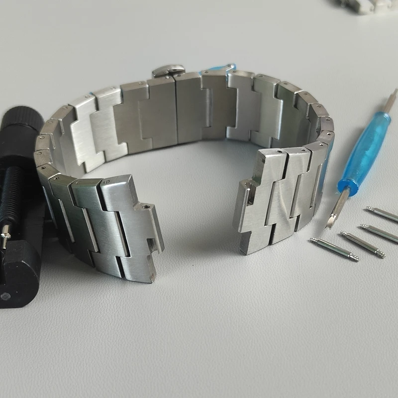 Verstellbares Armband aus massivem Edelstahl für Tissot PRX PowerMatic 80 T137410A/T137407A Schnellverschluss-Uhrenarmband 12 mm Herrenarmband Image