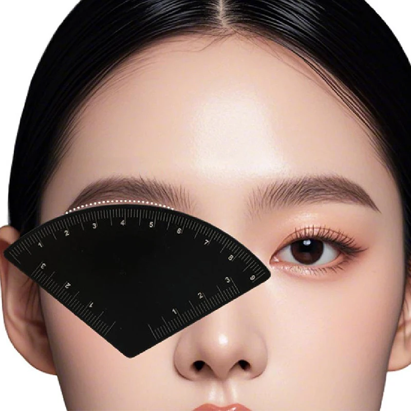 1Pc Schnelle Zeichnung Augenbraue Design Herrscher Wiederverwendbare Microblading Mapping Werkzeug Gestaltung Make-Up Zeichnung Guide Herrscher Tattoo Liefert Image