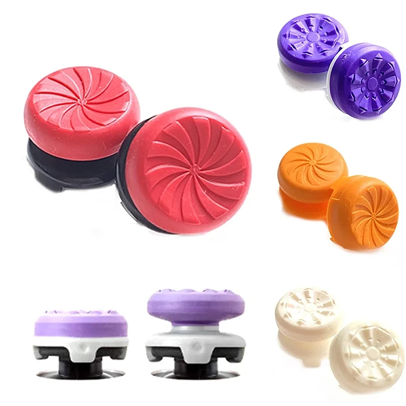 Poignée de pouce en Silicone pour jeux vidéo, 2 pièces/ensemble, pour Playstation 5 Ps 4, capuchon Booster de Joystick FPS, accessoires de contrôleur de jeu vidéo