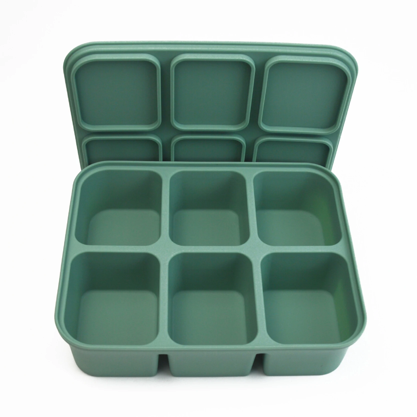 12-Gitter-Eiswürfelform, Gefrierschrank, Eisball-Hersteller, Form mit Deckel, leicht zu lösende Silikon-Eiswürfelformen, Bar- und Küchenzubehör Image