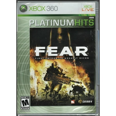 FEAR (Platinum Hits) Xbox 360 (Brand New Factory Sealed US Version) Xbox 360