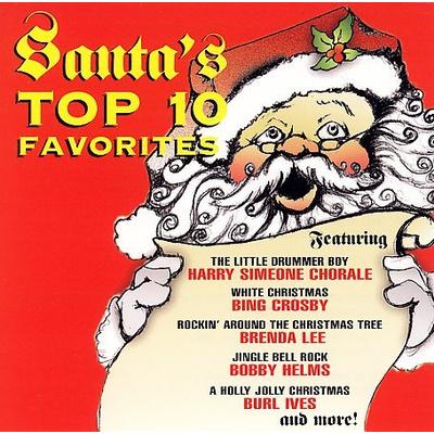 Santa's Top 10 Favorites by Various Artists (CD - 05/26/1998)