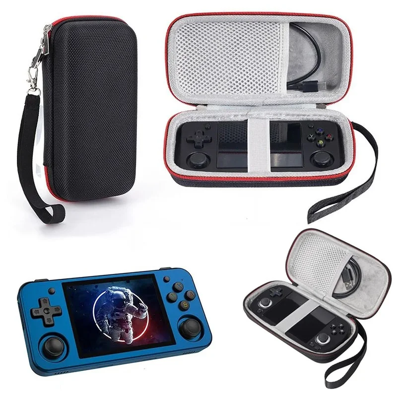 Lagerung Tasche Tragbare Harte Tragetasche Stoßfest EVA Shell Reisetaschen Spielkonsole Zubehör Für Anbernic RG353M / RG35XX H Image